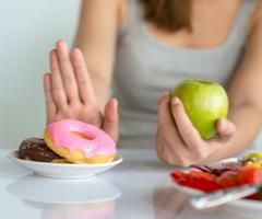 不健康的饮食会导致生活质量低下