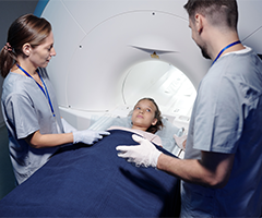 Pediatric MRI scanning